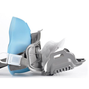 思创硅胶防尘口罩防雾霾打磨木工煤矿工作工Q业粉尘骑行男女口罩