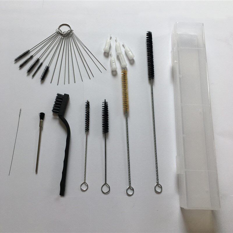 专业喷枪清洗刷 喷漆枪清洁套装 F喷枪清洗工具 管道刷喷枪通针