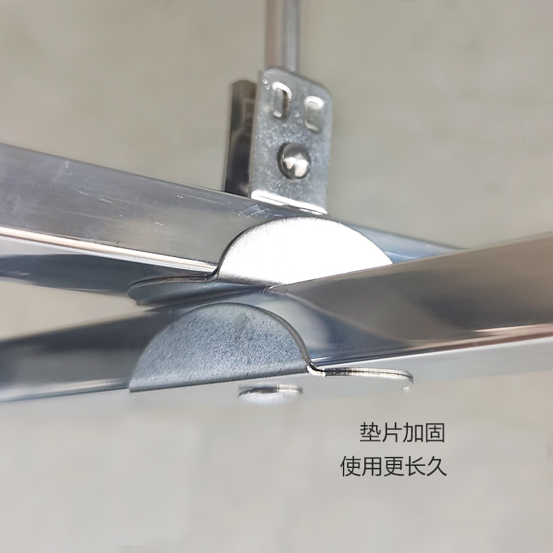 不锈钢加长加厚超大晾被架阳台晒衣架H十字折叠晒床单凉被套架子