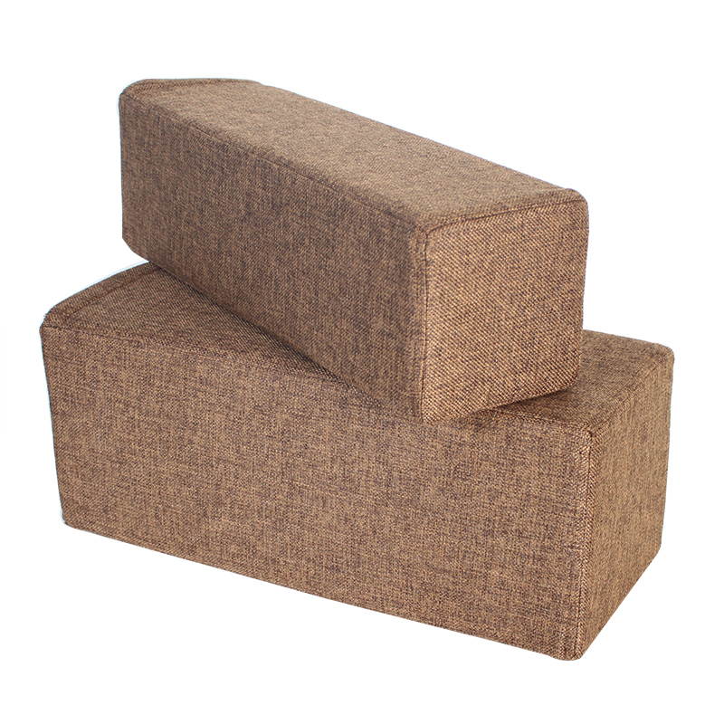 科技布沙发扶手枕中式红木沙发扶手垫两边缝隙填塞神W器长方形靠