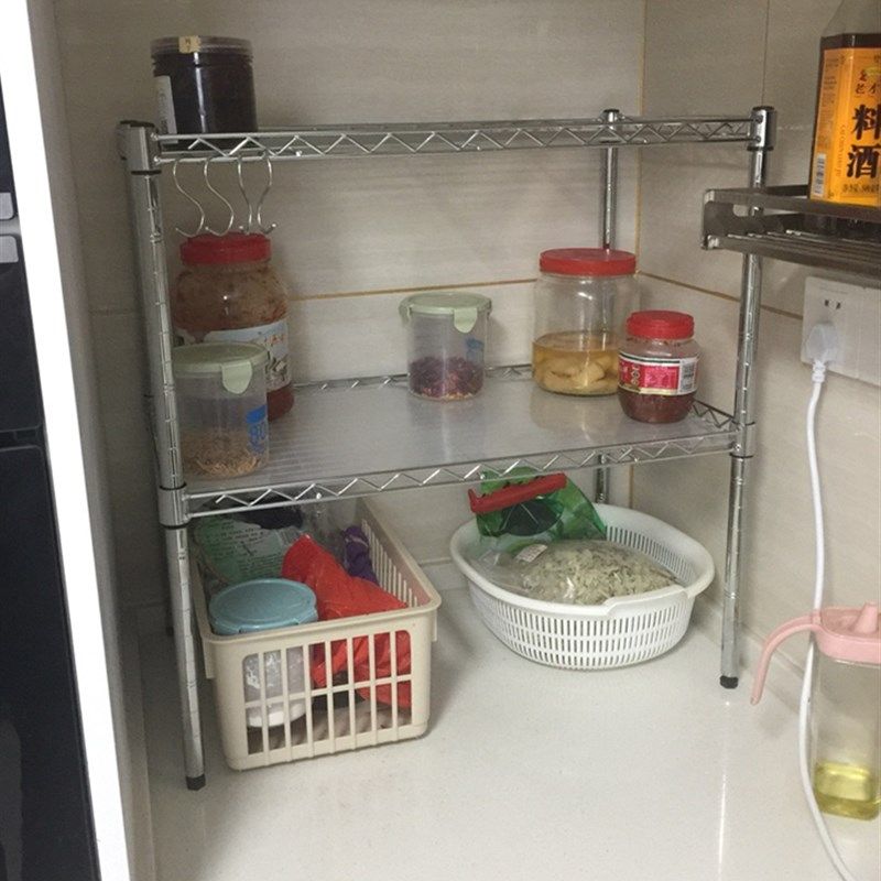 定做橱柜隔c层架衣柜分层厨房置物架两层微波炉架锅架烤箱架2层架,收纳整理,整理架/置物架/收纳架,淘宝优惠券,粉丝福利购,淘宝优惠卷
