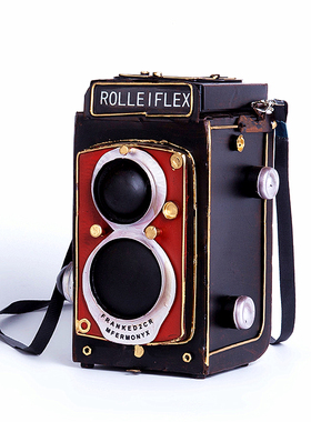 老式海鸥照相h机模型 复古铁艺装饰品 摄影道具 家居饰品摆件