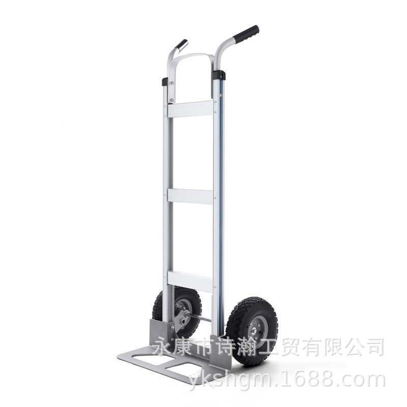 厂家直销铝合金加厚老虎车手推车两轮拉货车手动搬运车载重王小推