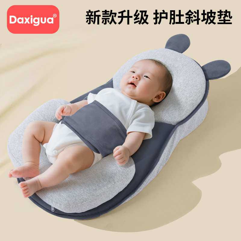 防溢奶呛奶枕头新生儿枕宝宝喂奶神器哺乳枕躺喂婴儿防吐奶斜坡垫