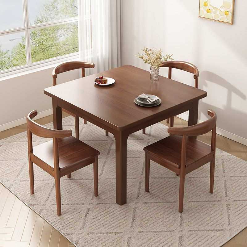 新中式餐桌椅组合家用客厅饭桌正方形组合餐桌椅现代简约小户型桌,鲜花速递/花卉仿真/绿植园艺,其它园艺用品,淘宝优惠券,粉丝福利购,淘宝优惠卷