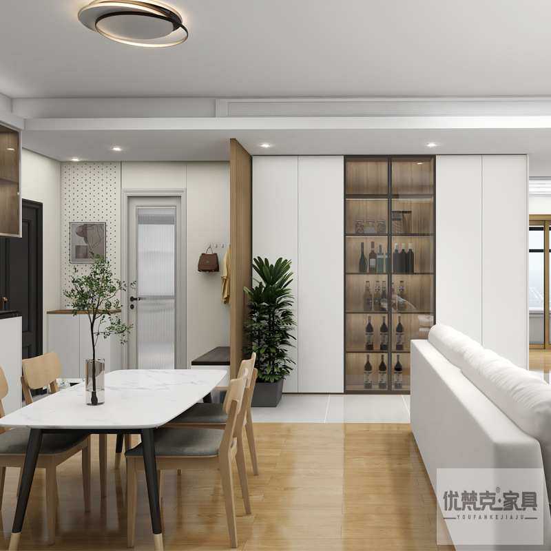 全屋定制衣柜工厂定制衣柜ENF万华禾香板家具全屋定制柜子西安