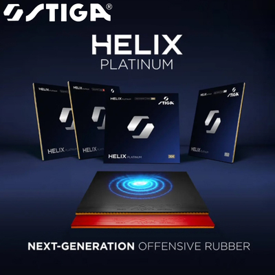 STIGA斯帝卡HELIX螺旋白金乒乓套胶专业胶皮德国进口反胶专业套胶