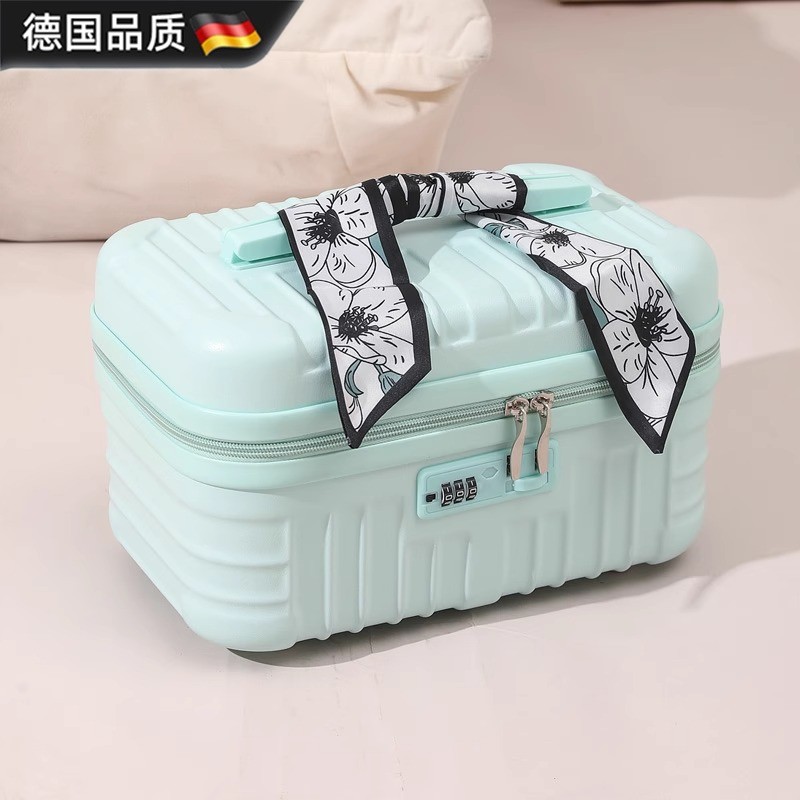 德国进口16寸手提行李箱化妆包女大容量收纳盒轻便小型旅行密码箱