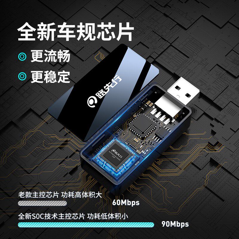 无线carplay转hlicar盒子适用长城WEY魏派牌VV5/VV6/VV7车载机互