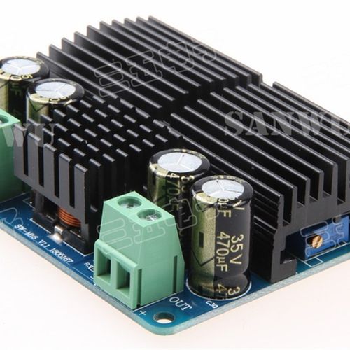 DC-DC 升压电源模块 车载大B功率可调升压模块 12V转24V