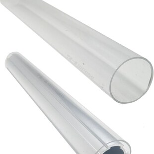 透明PC管防磨转动防护套28mm第三代铝合金N精益管保护套管线棒配