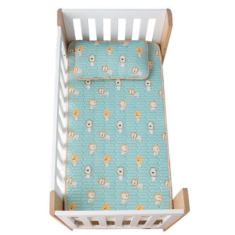 速发夏季儿小床垫乳胶童床垫软垫薄幼儿园床褥垫午休床垫子薄款垫