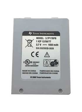 原装 3.7P17BPB TEXAS Instruments 3.7V 1650mAh Li-ion Battery