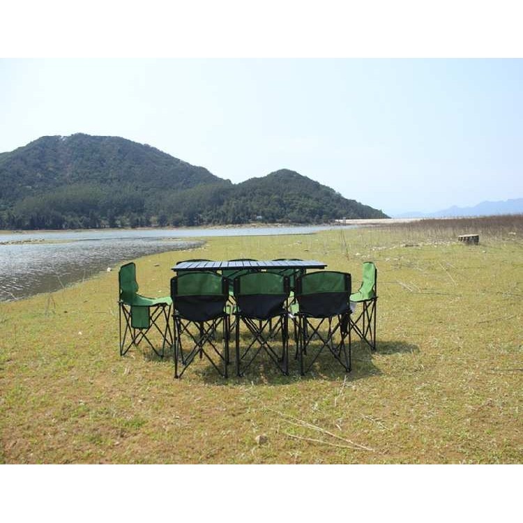 厂家直销户外折叠桌椅便携式简易折叠野餐桌椅套装旅行折叠桌凳