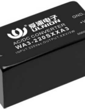 爱浦电子AIPU DC-DC 3W PCB 直插式安装 模块电源 WA3-220D24A3