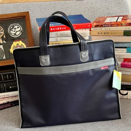 得仕高D-3133手提资料袋文件袋牛津布防水手拎袋学生补课袋可印字