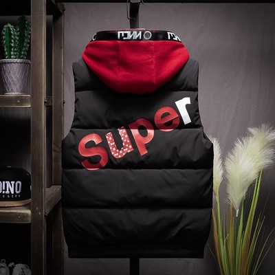 大童男童羽绒棉马甲儿童冬装加厚保暖上衣2021新款中大童马夹外套