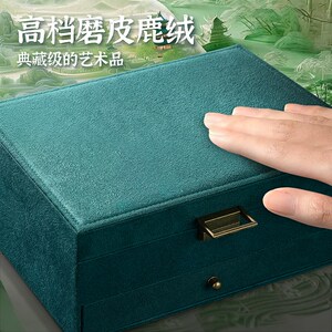 儿童发饰套装礼盒高端汉服头饰古风首饰盒女童小女孩礼物中国风簪