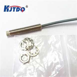 KJTDQ 远距离接近开关M8三线npn常开24v 电感式 接近传感器 凯基特