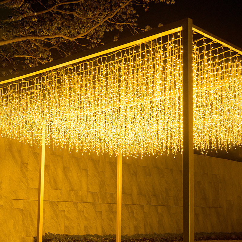 冰条灯网红瀑布七彩灯串灯闪灯窗帘流水装饰灯户外满天星星灯氛围,节庆用品/礼品,装饰灯,淘宝优惠券,粉丝福利购,淘宝优惠卷