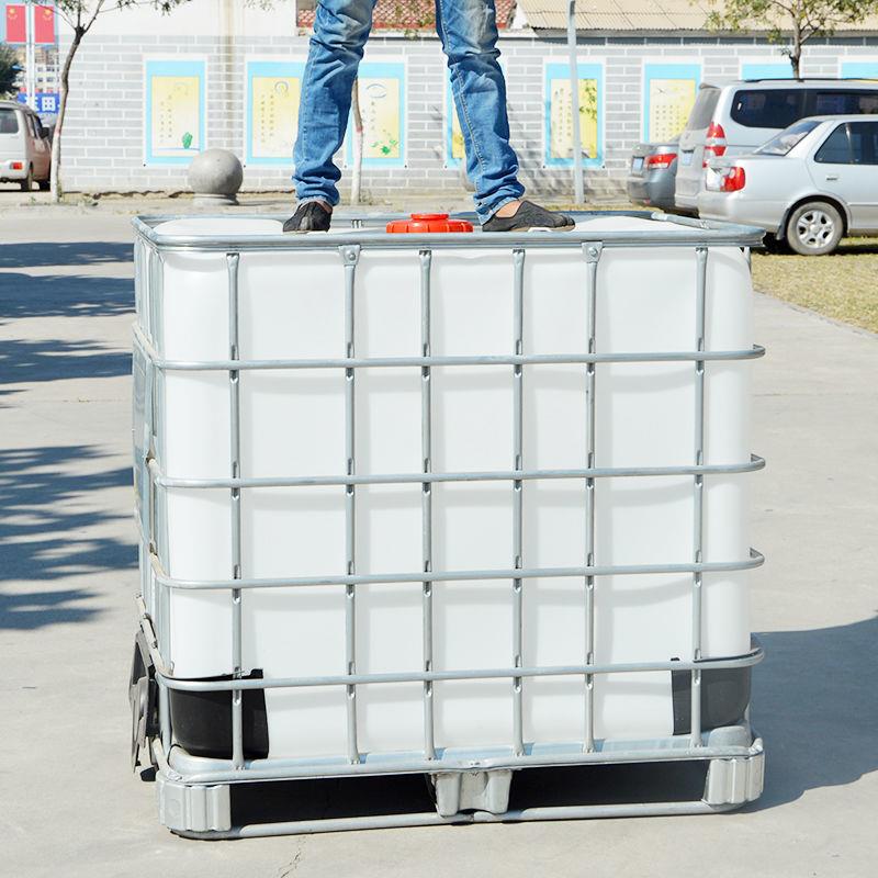1000L化工桶IBC集装桶吨桶塑料柴油桶卧式大水箱长方形加厚车用桶