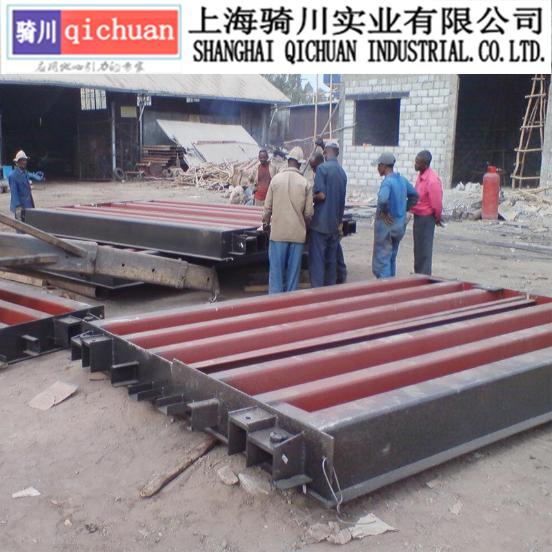 英文版出口式电子汽车衡