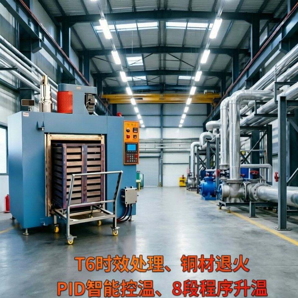 铝合金T6时效炉铜材退火炉动力电池模组去应力热处理设备非标定制