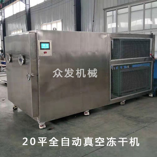 自动小金橘低温脱水干燥机 香橙真空冻干机 黄秋葵真空冻干设备