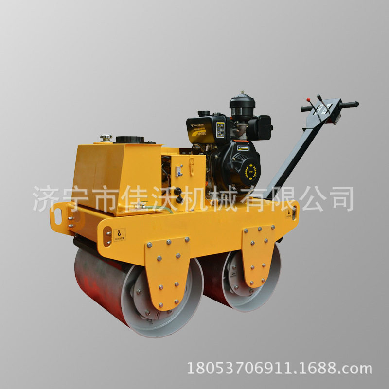 1吨小型压路机 1.5吨 单轮 双轮 全液压 路面设备压实机械佳沃机