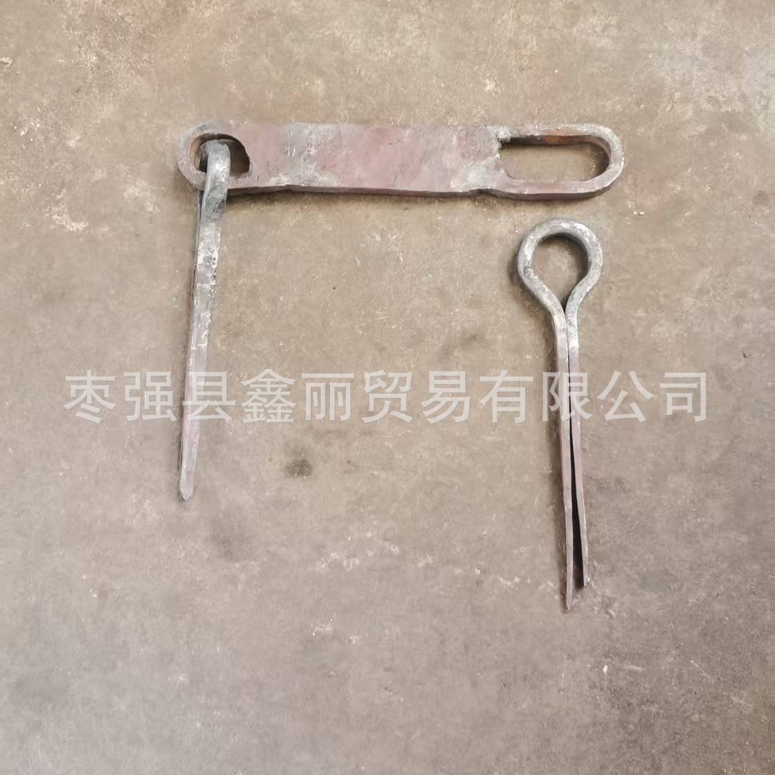 中式复古铸铁四合院大门插销