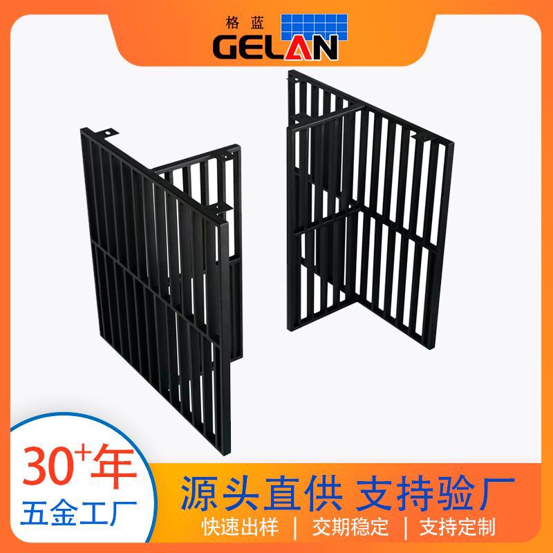 烤漆铁艺实木大板桌脚架