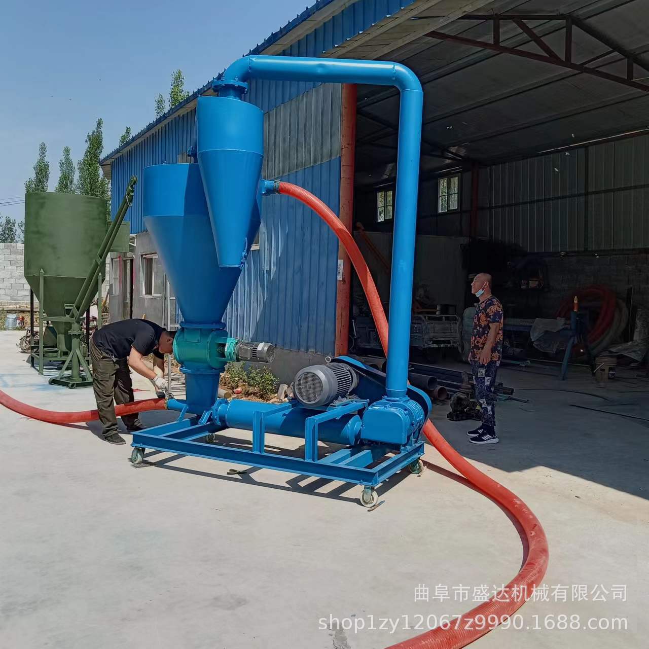 集装箱煤粉无尘气力输送机现货