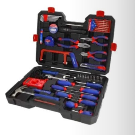 万克宝 workpro 47件套电讯工具组套 钳子扳手万用表螺丝刀组套