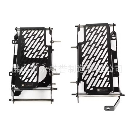 适用KAWASAKI KLX300R KLX300 R摩托车水箱网 水箱护罩散热器护罩