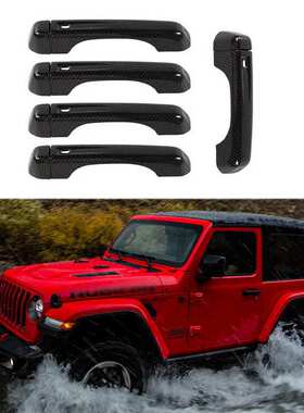适用于18-21款Jeep Wrangler JL Jeep Gladiator JT车门外拉手