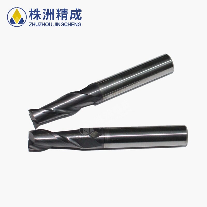 株洲钻石切削GM-2E-D8.0二刃直柄平头立铣刀钨钢立铣刀用于钢件