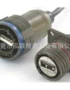 USBFTV22ZN 替代品 USB连接器 Square flange Rcpt Soldering Ter