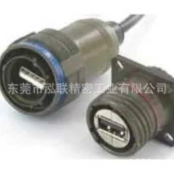 USBFTV22ZN 替代品 USB连接器 Square flange Rcpt Soldering Ter