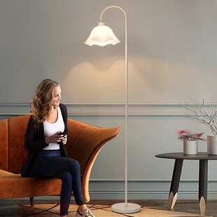 2025落地灯客厅落地灯沙发旁边高级感氛围卧室奶油风护眼落地台灯
