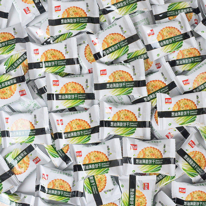 嘉士利葱油薄脆饼干5斤香葱饼咸味食品零食代餐早餐,零食/坚果/特产,酥性饼干,淘宝优惠券,粉丝福利购,淘宝优惠卷