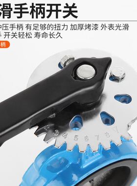 手柄手动蝶阀对夹式D71X-16铸铁四氟304不锈钢DN50 N65 80 100 15