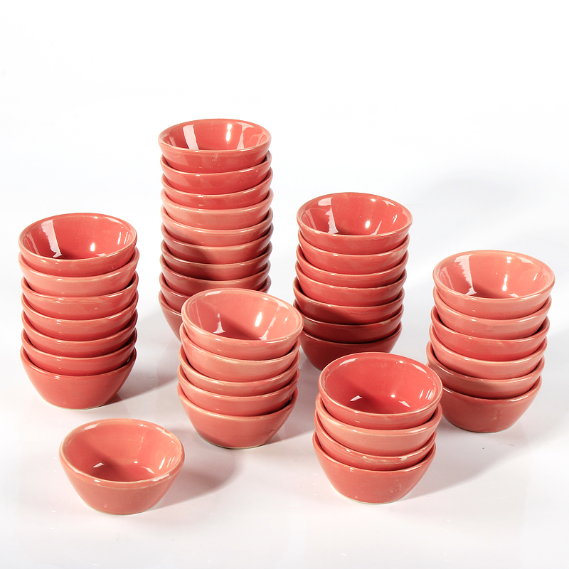 个性陶瓷钵仔糕碗耐高温创意x小号钵仔糕专用碗商用钵仔碗模具布