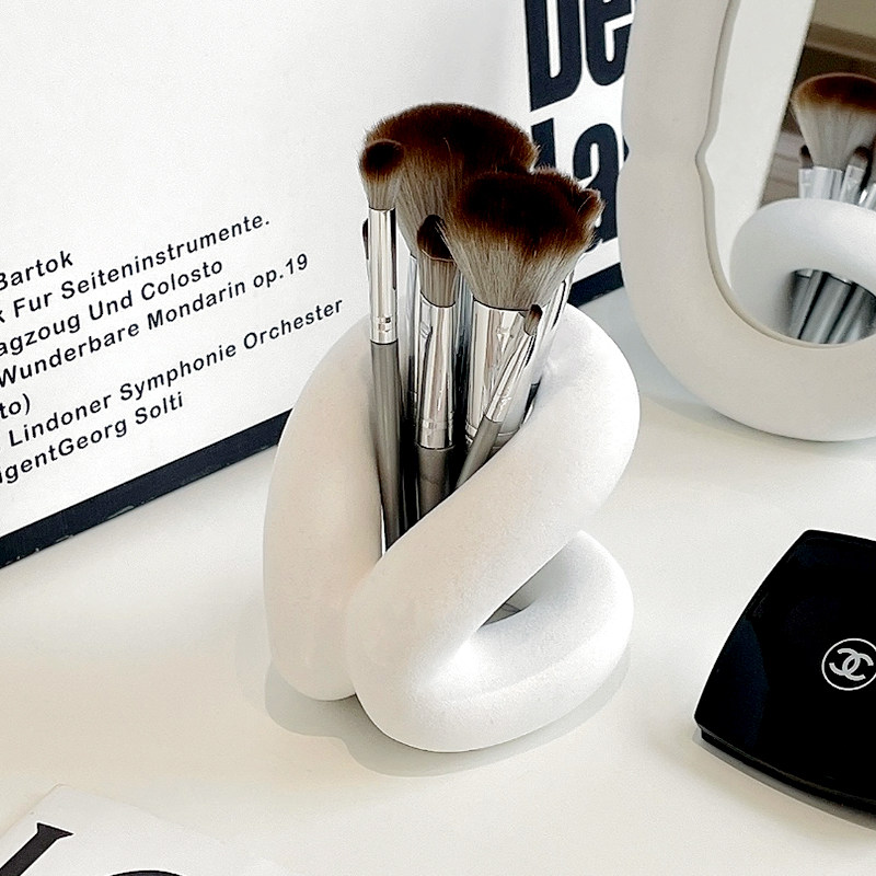 化妆刷收纳层架化k妆台置物架眉笔眼线笔桌面收纳筒牙刷架收纳盒,收纳整理,桌面收纳盒,淘宝优惠券,粉丝福利购,淘宝优惠卷