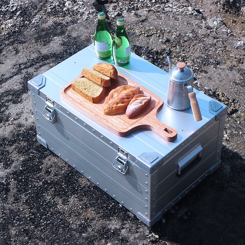 户外露营铝合金收纳箱多s功能便捷越野车后备金属铝箱大容量108L,户外/登山/野营/旅行用品,露营折叠箱,淘宝优惠券,粉丝福利购,淘宝优惠卷