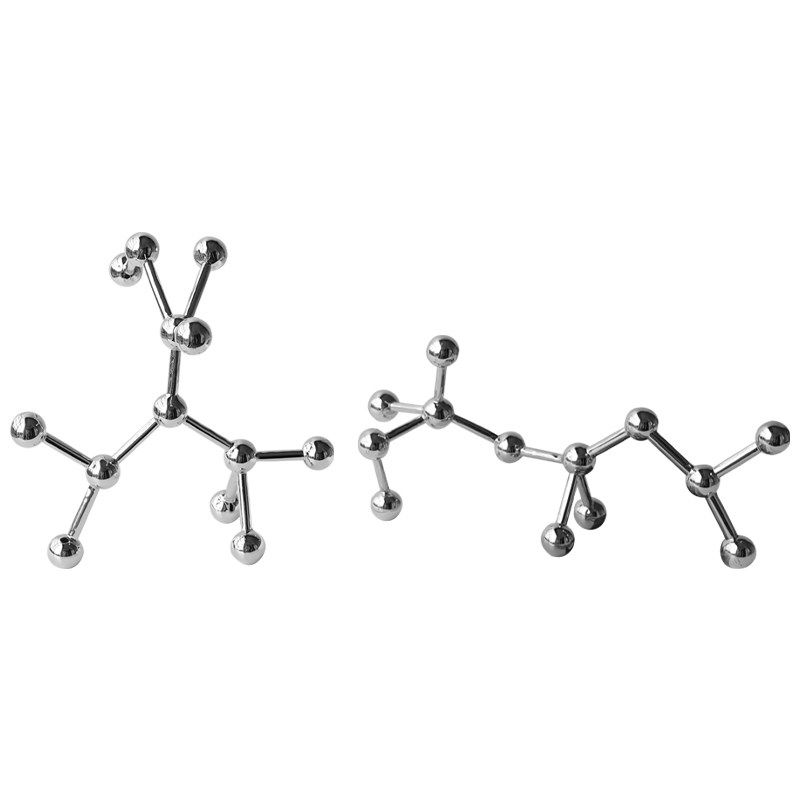 轻奢彩色几何分子树脂摆r件电镀圆球桌面工艺品创意层架样板房饰,家居饰品,桌面摆件,淘宝优惠券,粉丝福利购,淘宝优惠卷
