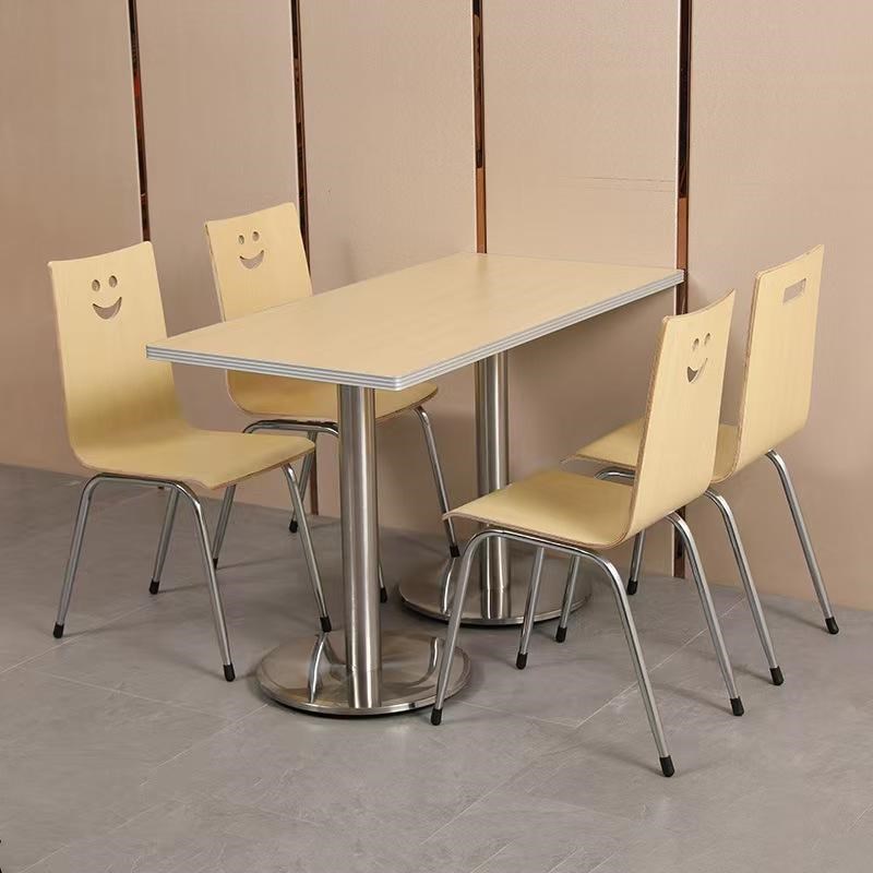 快餐店靠背椅商i用餐厅小吃店餐桌椅商用食堂餐厅凳子凳子靠背椅