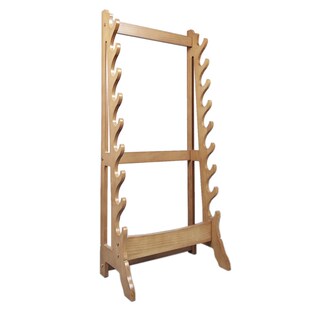 楠竹落地刀架剑架笛箫架子展示架兵器架多层Q置物架收纳架摆放架