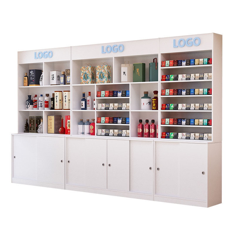 实木烟酒柜烟柜台便利店香烟展示柜超市J烟草货架酒架展示架陈列,商业/办公家具,烟酒柜,淘宝优惠券,粉丝福利购,淘宝优惠卷