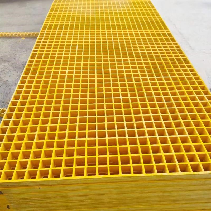 玻璃钢格栅洗车房地格栅t地沟盖板光伏走道板树池篦子养殖网格板