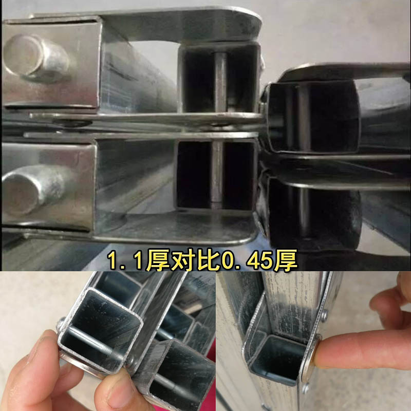 夜市地摊架子摆摊k货架折叠伸缩光架移动摊位支架便携地摊桌子简